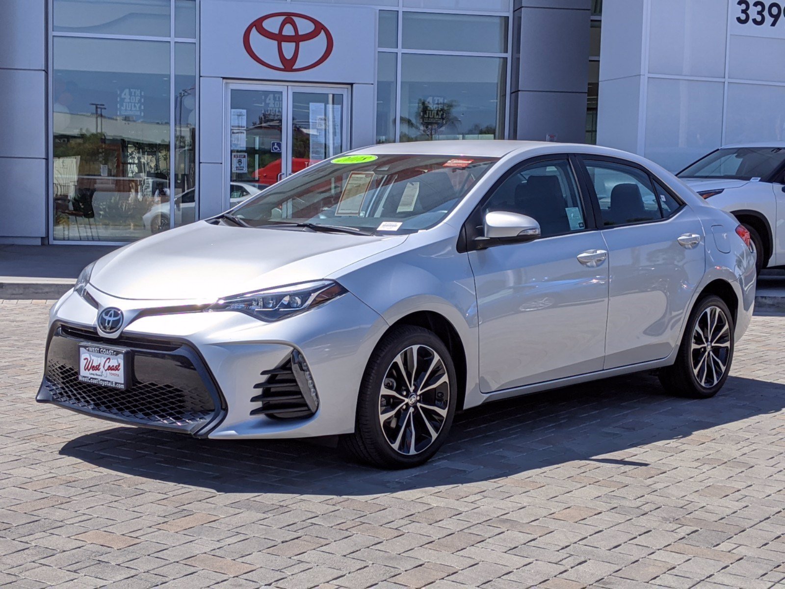 Certified Pre Owned 2018 Toyota Corolla Se 4dr Car In Long Beach P16016 West Coast Toyota 0892