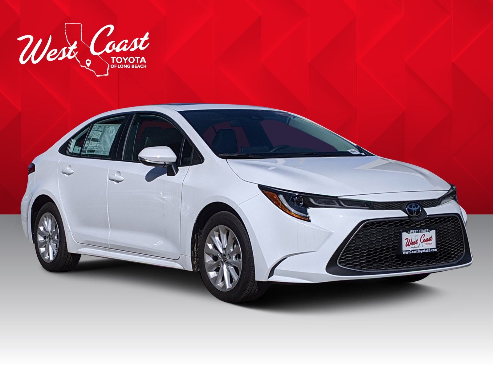 New 2020 Toyota Corolla XLE 4dr Car in Long Beach #12614 | West Coast ...