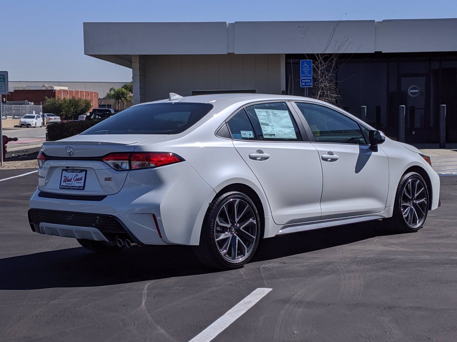 New 2020 Toyota Corolla SE 4dr Car in Long Beach #13358 | West Coast Toyota